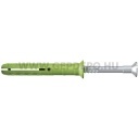 Fischer beütő dübel újrahasznosított műanyagból gvz süllyesztett fejű csavarral UX Green 6x40mm