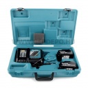 Makita 2db BL1850B+DC18RC töltő csomag kofferben