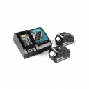 Makita 2db BL1850B+DC18RC töltő csomag kofferben