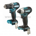 Makita DLX2423AJ akkus szett 18V LXT BL (DDF487Z + DTD157Z + 2xBL1820B + DC18RC + MakPac)