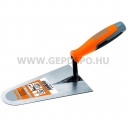 Kapriol kerek kőműves kanál 18cm Progrip nyéllel