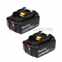 Makita DLX4155TX1 akkus szett (DDF486 + DGA504 + DHR243 + DTD153 + DX07 + 2xBL1850B + DC18RC) LXT BL