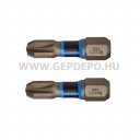 Makita impact PREMIER torziós csavarbehajtó bit PZ3 25mm 2db
