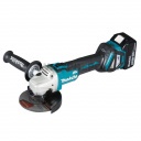 Makita DGA511RTJ akkus sarokcsiszoló 18V LXT BL XPT MakPac kofferben