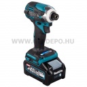 Makita TD001GM201 akkus ütvecsavarbehajtó MakPac kofferban 40V max XGT