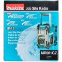 Makita MR001GZ akkus rádió 40V max XGT 18V LXT 10,8V-12V Max CXT
