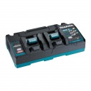 Makita 2db BL4050F Li-ion akkumulátor 40V XGT 5,0Ah + DC40RB töltő MakPac kofferben