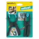 wolfcraft 2 db Quickfix gyorsszorító 30 mm