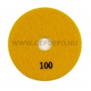 Diatech Maxon tépőzáras száraz beton polírozó tárcsa 100mm S100