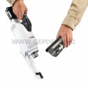 Makita CL003GZ10 akkus porszívó géptest fehér ciklon tartályos 40V max XGT BL