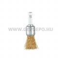 Makita drótkefe sárgaréz bevonattal 19mm 1/4"