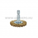 Makita drótkorong sárgaréz bevonattal 38mm 1/4"
