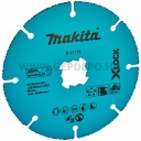 Makita X-LOCK vágótárcsa PVC, Epoxyhoz karbidszemes 125mm
