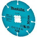 Makita X-LOCK vágótárcsa PVC, Epoxyhoz karbidszemes 115mm