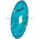 Makita X-LOCK vágótárcsa PVC, Epoxyhoz karbidszemes 115mm