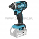 Makita DTD152Z ütvecsavarbehajtó 1/4 géptest 18V LXT XPT MAKPAC kofferben