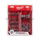 Milwaukee Shockwave Impact Duty bit- és dugókulcs készlet - 70 részes