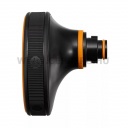Fiskars Comfort locsolópisztoly, multi, markolatvezérlésű