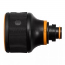 Fiskars Comfort locsolópisztoly, 3-funkciós, markolatvezérlésű