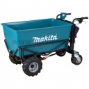 Makita DCU605Z akkus anyagmozgató talicska tartály felépítménnyel 300 kg 2x18V LXT BL XPT