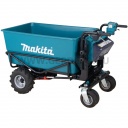 Makita DCU605Z akkus anyagmozgató talicska tartály felépítménnyel 300 kg 2x18V LXT BL XPT