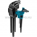 Makita imbuszkulcs készlet 1,5 - 10mm, 9 részes
