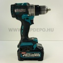 Makita DF001GM201 akkus fúró-csavarbehajtó MakPac kofferban 40V max XGT (használt-garanciális)