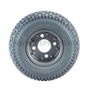 Makita DCU60X akkus anyagmozgató talicskához tömlős kerék szürke 330mm ipari padlóhoz 1db