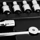 Neo dugókulcs készlet 1/4" CRV 46 részes