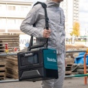 Makita MW001GZ akkus mikrohullámú sütő 350/500 W, 8 L 40V max XGT