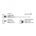 Neo Outdoor Akkus reflektor, talpas COB LED 750 +250 Lumen