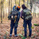 Neo Outdoor terepszínű  30 literes taktikai túra hátizsák, 600D poliészterből