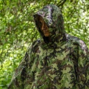 Neo Outdoor terepszínű esőköpeny 3 az 1-ben: poncsó, matrac, ponyva, oldalsó rögzítőkkel - XXL