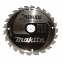 Makita Specialized körfűrészlap szög, csomósfa 190mm f:30 Z24