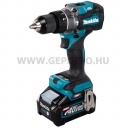 Makita HP001GM201 akkus ütvefúró-csavarbehajtó MakPac kofferban 40V max XGT
