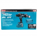 Makita HP001GM201 akkus ütvefúró-csavarbehajtó MakPac kofferban 40V max XGT