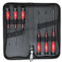 Milwaukee precíziós torx csavarhúzó készlet - 6 részes (T), tokban