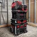 Milwaukee PACKOUT™ szett (nyitott tároló, keskeny rendszerező, tároló láda)