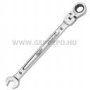 Milwaukee MAX BITE™ csuklós fejű racsnis csillag-villáskulcs 9 mm