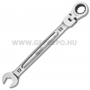 Milwaukee MAX BITE™ csuklós fejű racsnis csillag-villáskulcs 13 mm