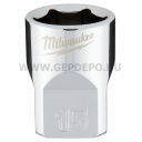 Milwaukee 3/8" Dugókulcsbetét rövid, 15 mm