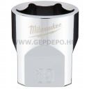 Milwaukee 3/8" Dugókulcsbetét rövid, 19 mm
