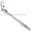 Milwaukee 1/4" Racsnis csuklós hajtókar hosszított, 228,6 mm