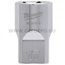 Milwaukee 1/2" Dugókulcsbetét rövid, 17 mm
