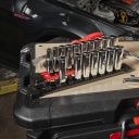 Milwaukee 3/8" Dugókulcsok hosszú, SAE, tartósínen 10 db