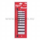 Milwaukee 3/8" Dugókulcsok hosszú, SAE, tartósínen 10 db