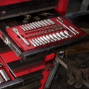 Milwaukee 1/4" racsnis dugókulcs készlet, metrikus és colos méret (50 részes)