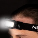 Neo fejlámpa tölthető USB 180 LUMEN COB LED