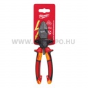 Milwaukee VDE Heavy Duty erő oldalcsípő fogó 180 mm