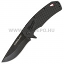 Milwaukee Összecsukható kés sima élű 89 mm, D2 acél, fekete